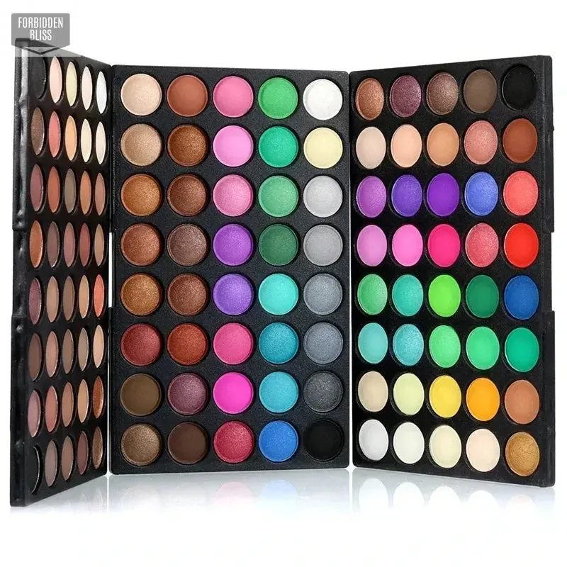 120 Colors Gliltter Eyeshadow Palette