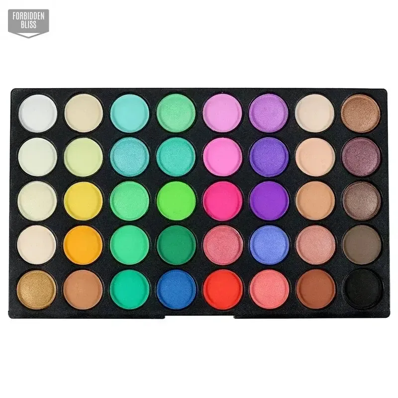 120 Colors Gliltter Eyeshadow Palette