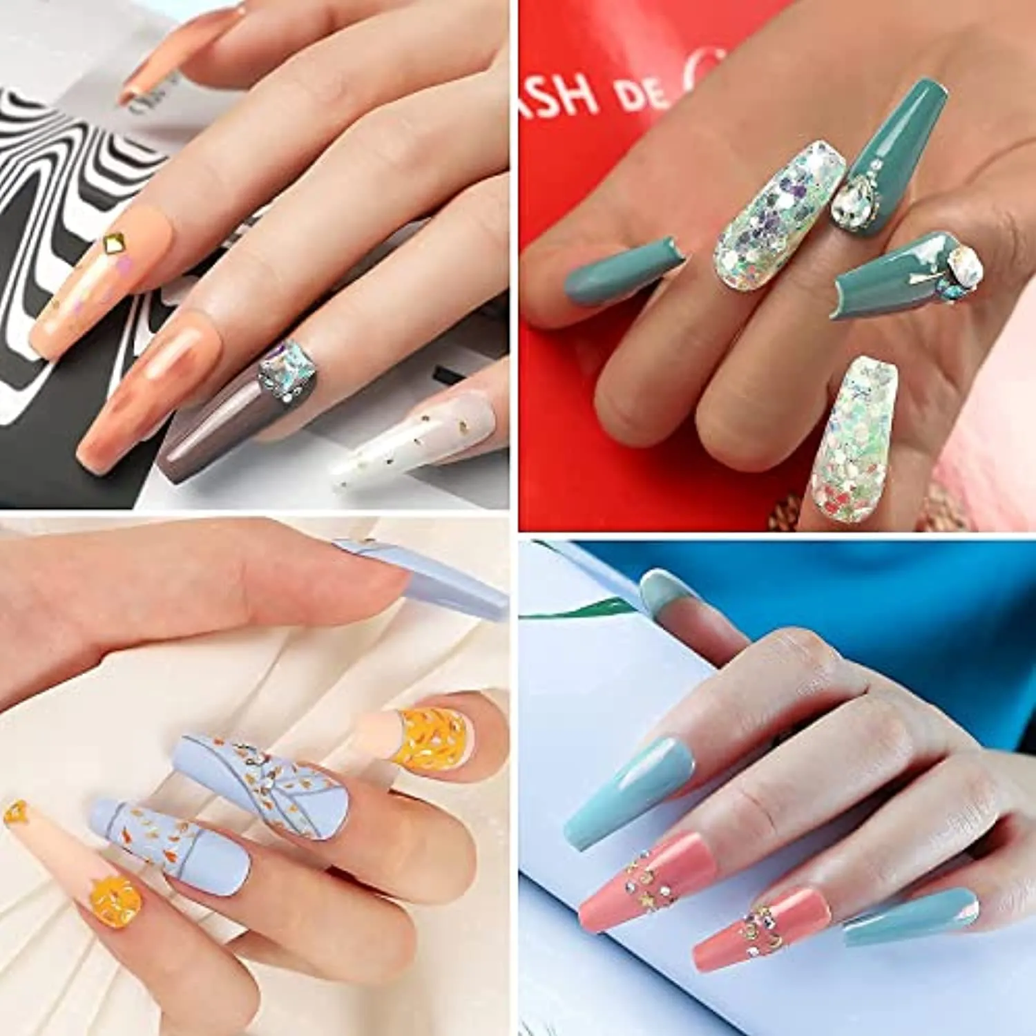 20pcs Gel Nail Polish Kit with U V Light Starter Kit 10pcs Cuticle Oil Pen