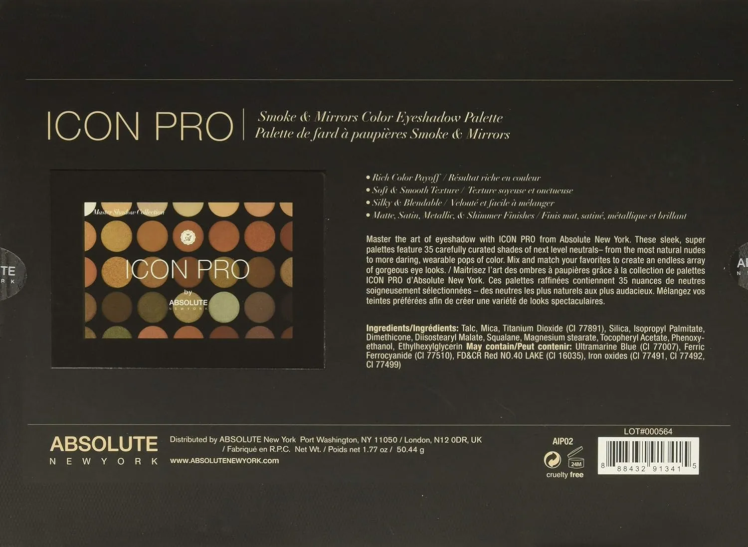 ABSOLUTE Icon Pro Palette - Sahara Sunset