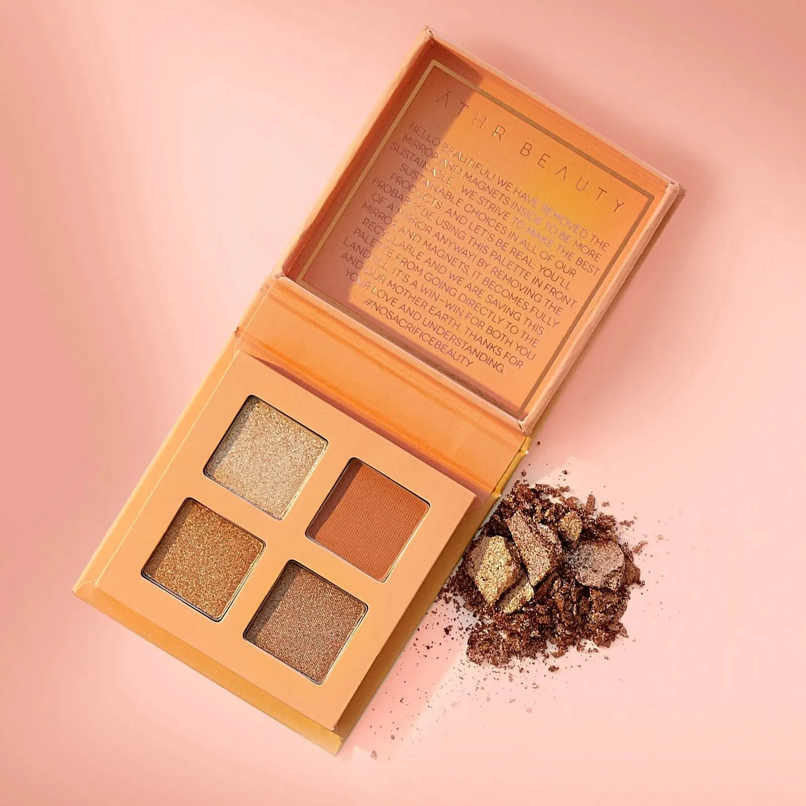 ATHR BEAUTY - Citrine Crystal Eyeshadow Quad