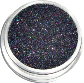 Black Holographic Glitter