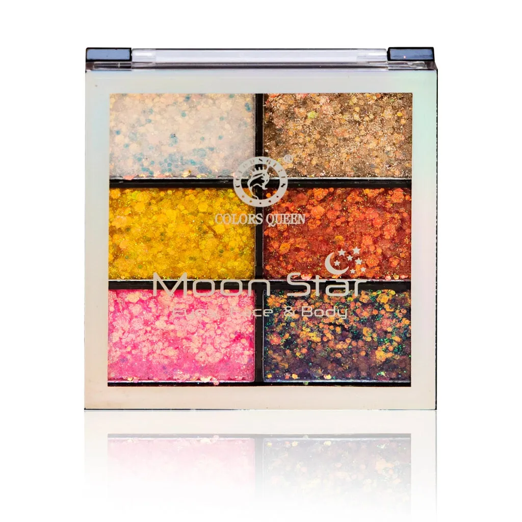 Colors Queen Moon Star Glitter Eyeshadow