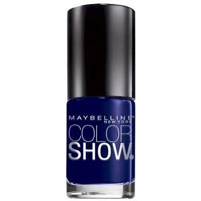 Colorshow Nail Lacquer 345 Midnight Blue By Maybelline