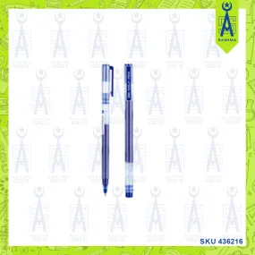 DELI G16-BL MAX GEL PEN BLUE 0.5MM 1'S