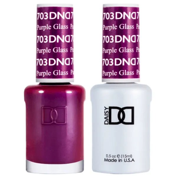 Dnd Gel 703 Purple Glass