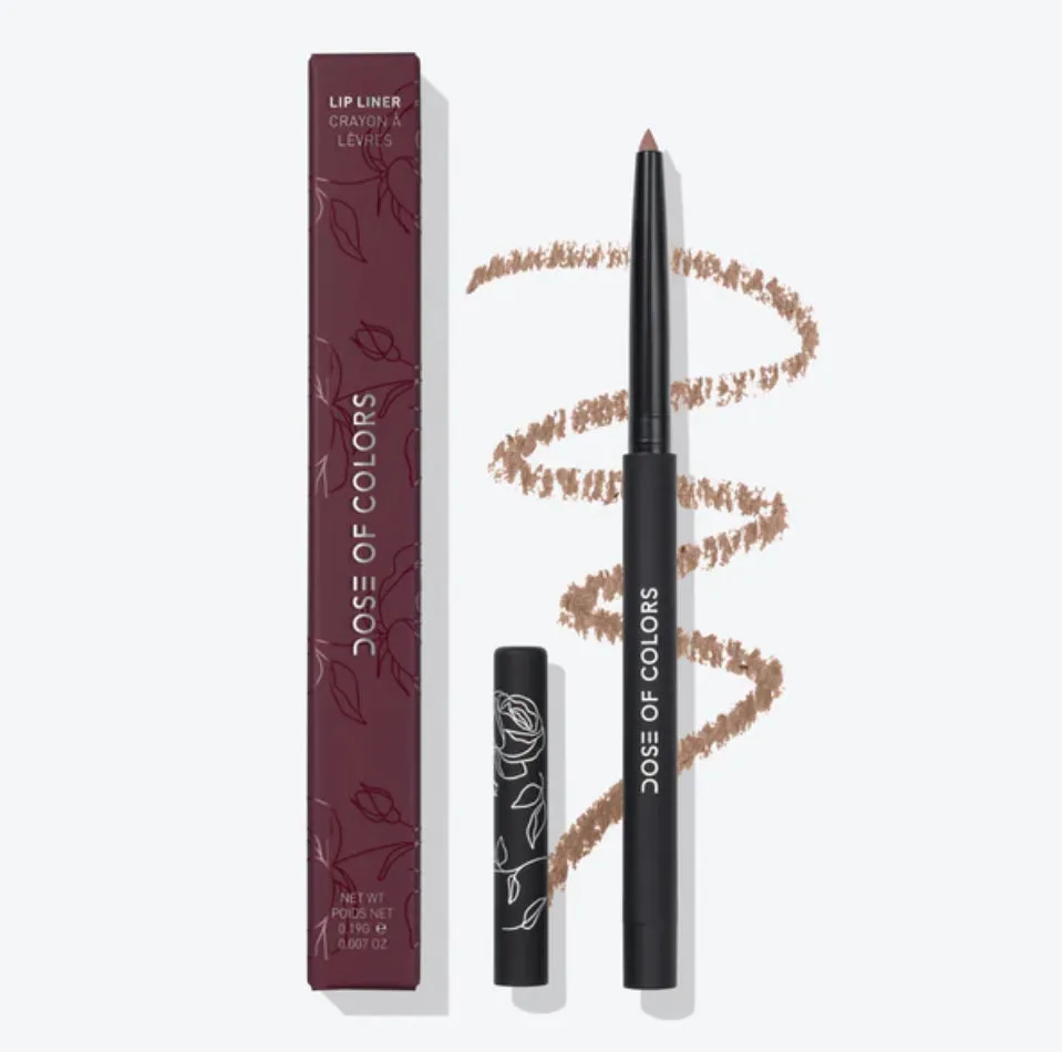 DOSE OF COLORS - 10 YEAR NUDE ROSE LIP LINER