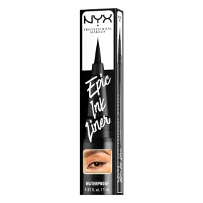 Epic Ink Waterproof Liquid Eyeliner – Black (Pack of 2), Vegan Formula