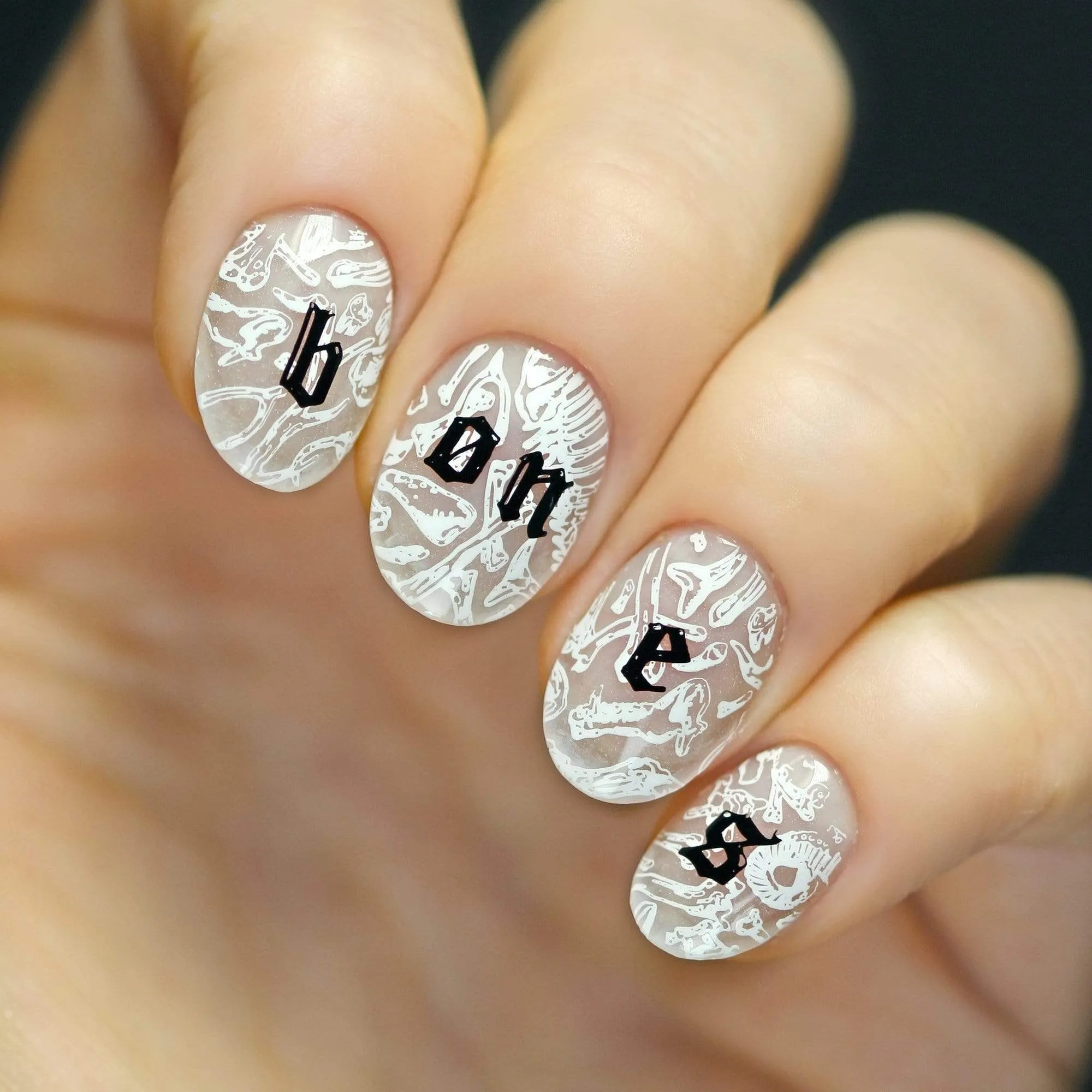 Essentials Primary Collection:  Bam! White (B170) Classic White Stamping Polish
