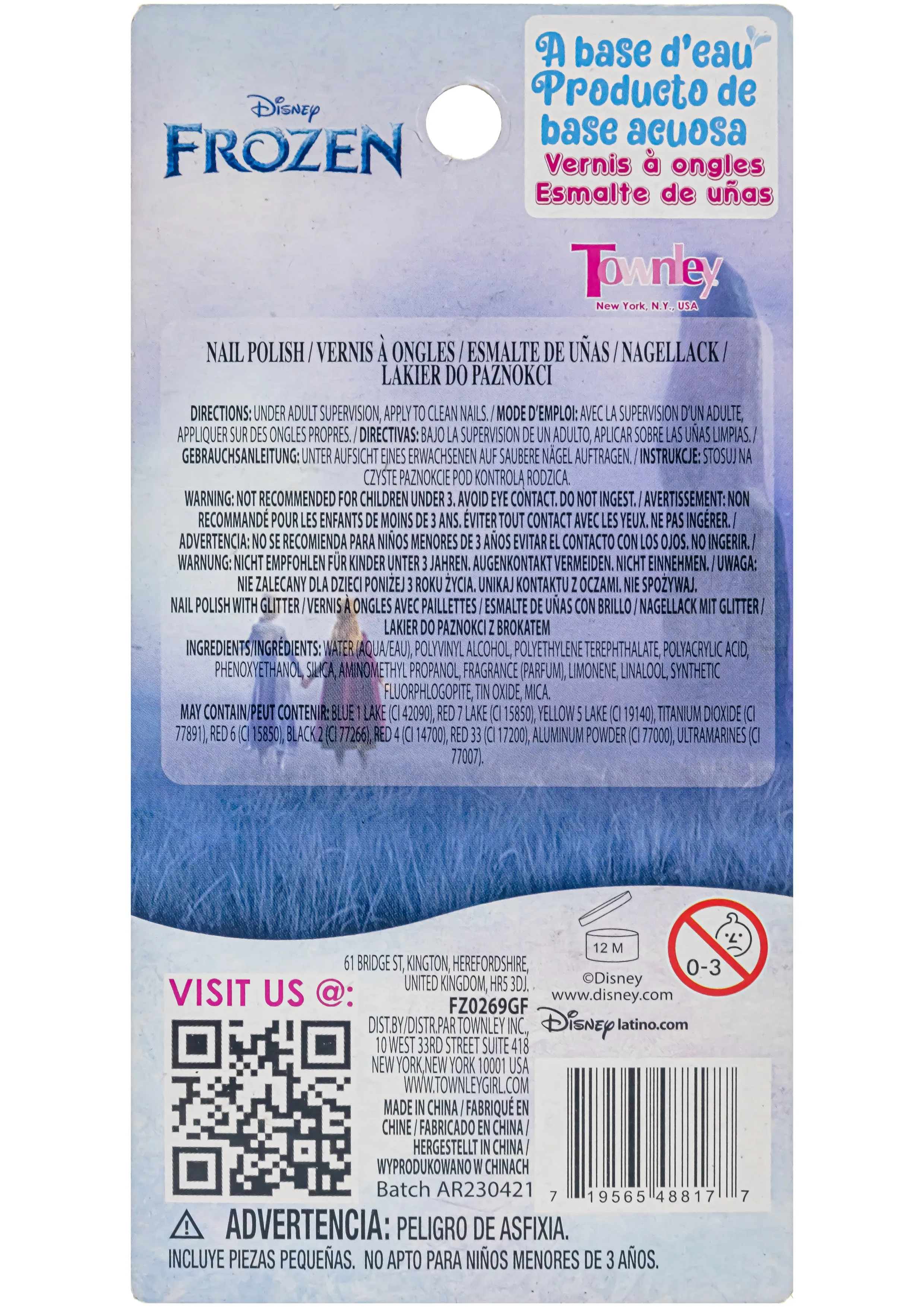 Frozen Nail Polish
