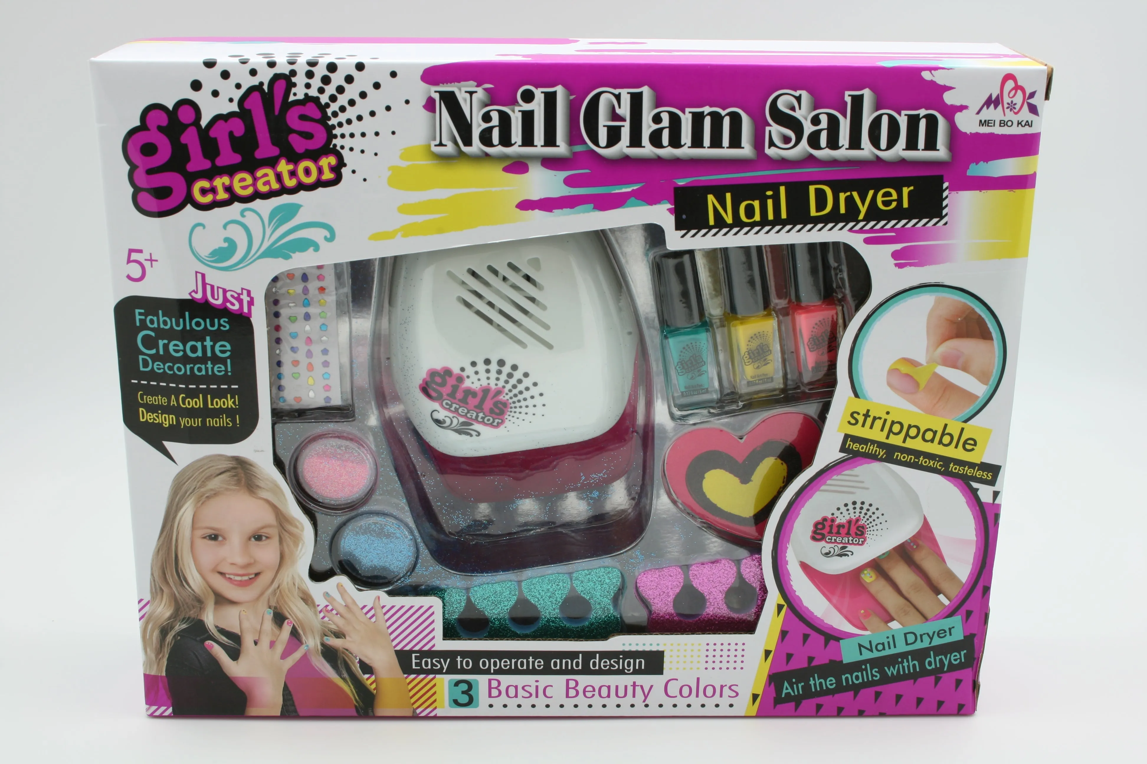 Girl's Creator Nail Glam Salon