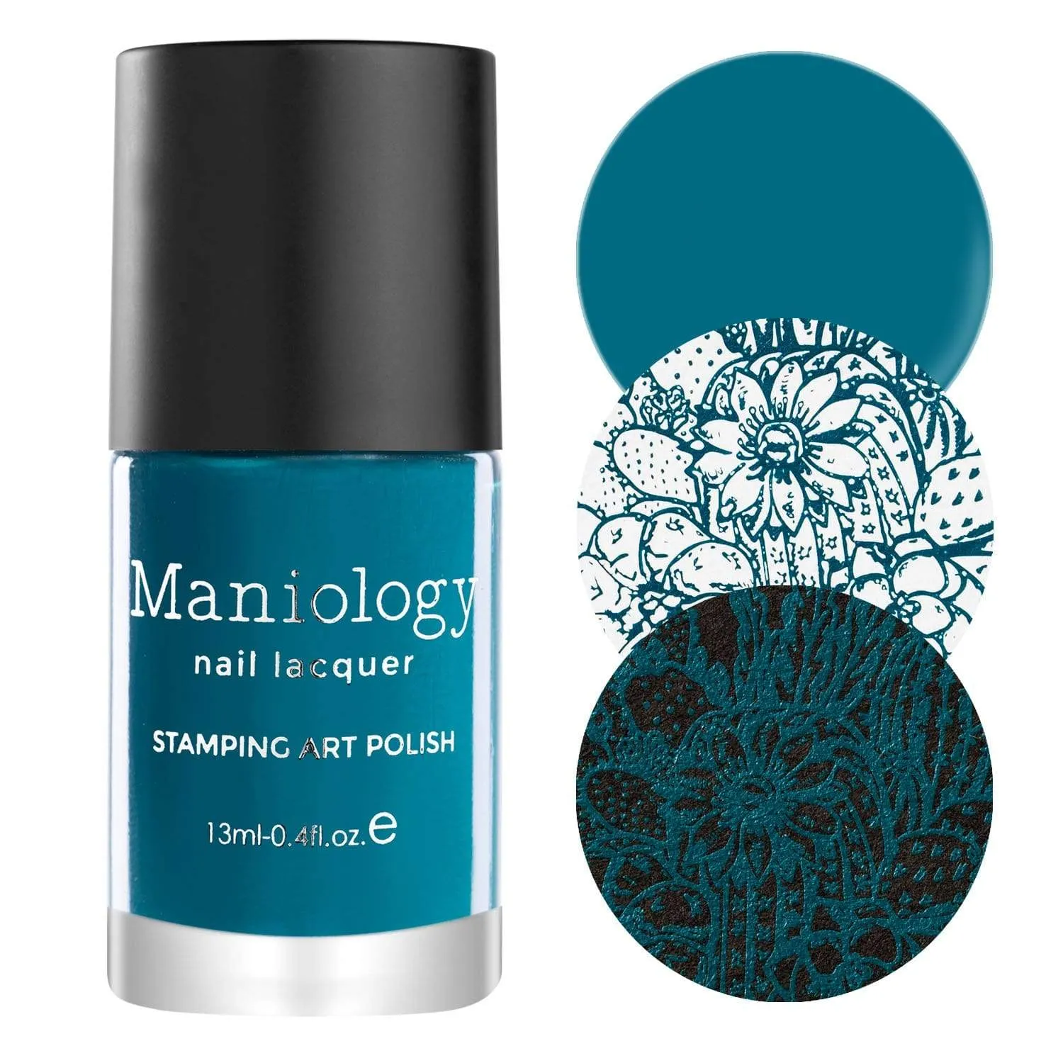 Honu (B391) - Teal Stamping Polish