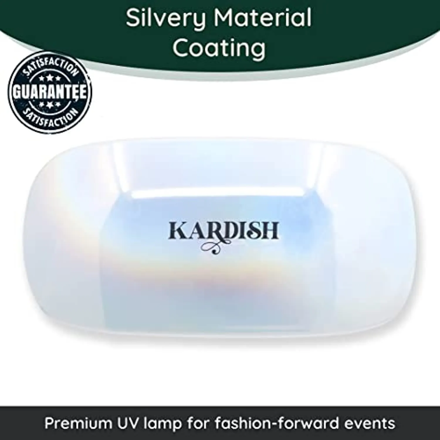 Kardish Gel UV Nail Lamp, UV LED Nail Dryer Light for Gel Nails Polish Manicure Professional Salon Curing Lamp - Nail Art Tools Accessories White