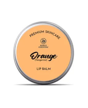 Korus Essential Orange Lip Balm with Shea Butter  - 8 grams