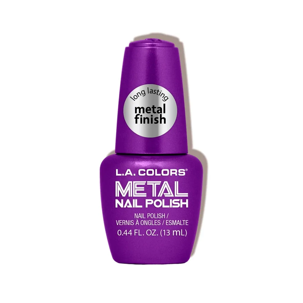 L.A. COLORS - Metal Polish Violet Vixen - 0.44 fl. oz. (13 ml)