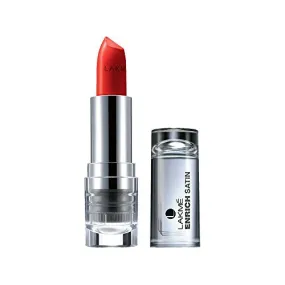 Lakme Enrich Satins Lip Color, Shade R352, 4.3 g