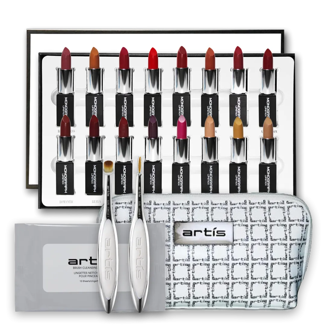 Monograph Cream Lipsticks Portfolio Kit