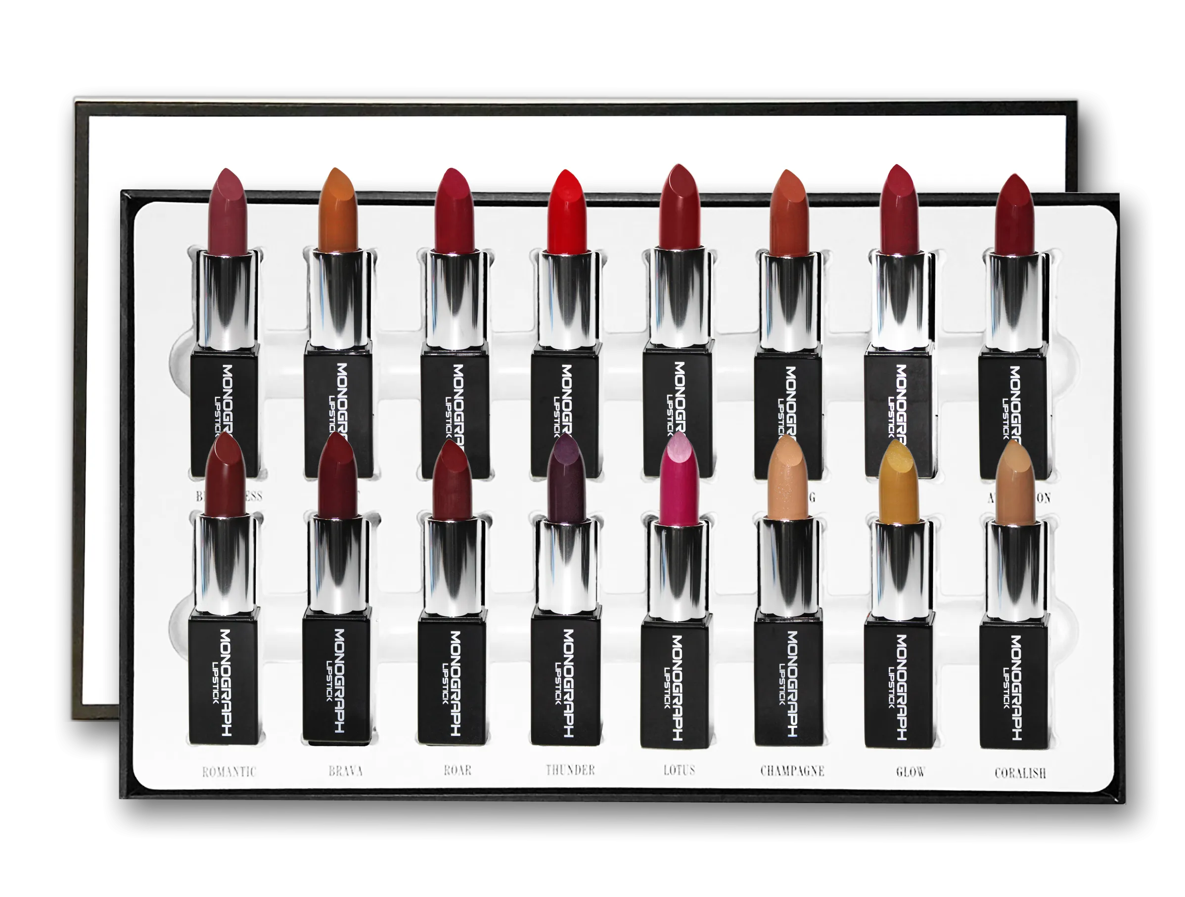 Monograph Cream Lipsticks Portfolio Kit