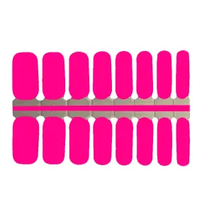 Neon Pink| Nail Wraps