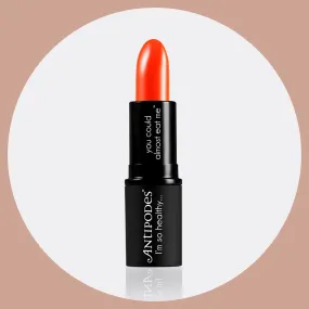 Piha Beach Tangerine Lipstick