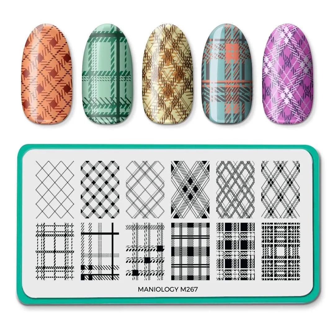Plaid Perfection: Nail Stamping Starter Kit