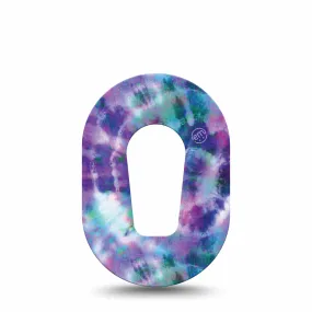 Purple Tie Dye Dexcom G6 Mini Tape