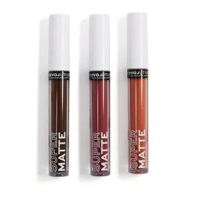 Relove By Revolution Supermatte Liquid Lip Set Wonder