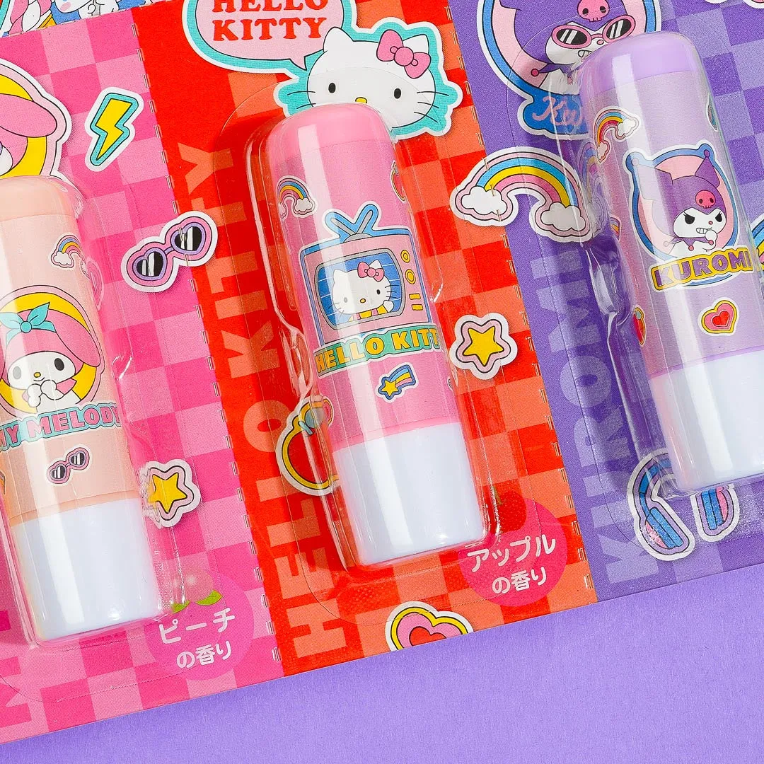 Sanrio Characters Fruity Lip Balm Set - 5 pcs