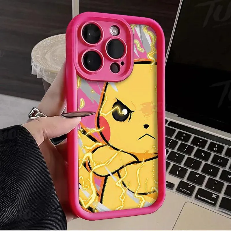 Soft Liquid Silicone Phone Case for iPhone