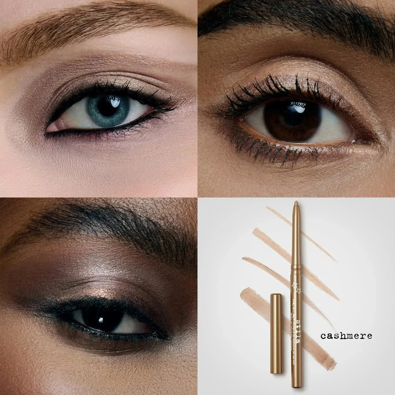 STILA Smudge & Set Waterproof Gel Eye Liner (Cashmere)