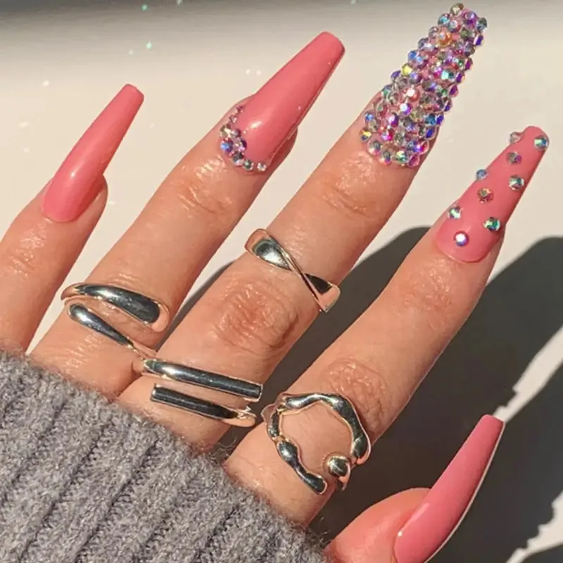 Stiletto Nail Tips | Bold & Stylish Nail Designs in 23 Unique Styles