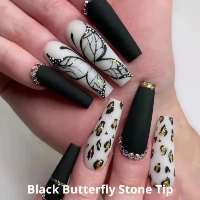 Stiletto Nail Tips | Bold & Stylish Nail Designs in 23 Unique Styles