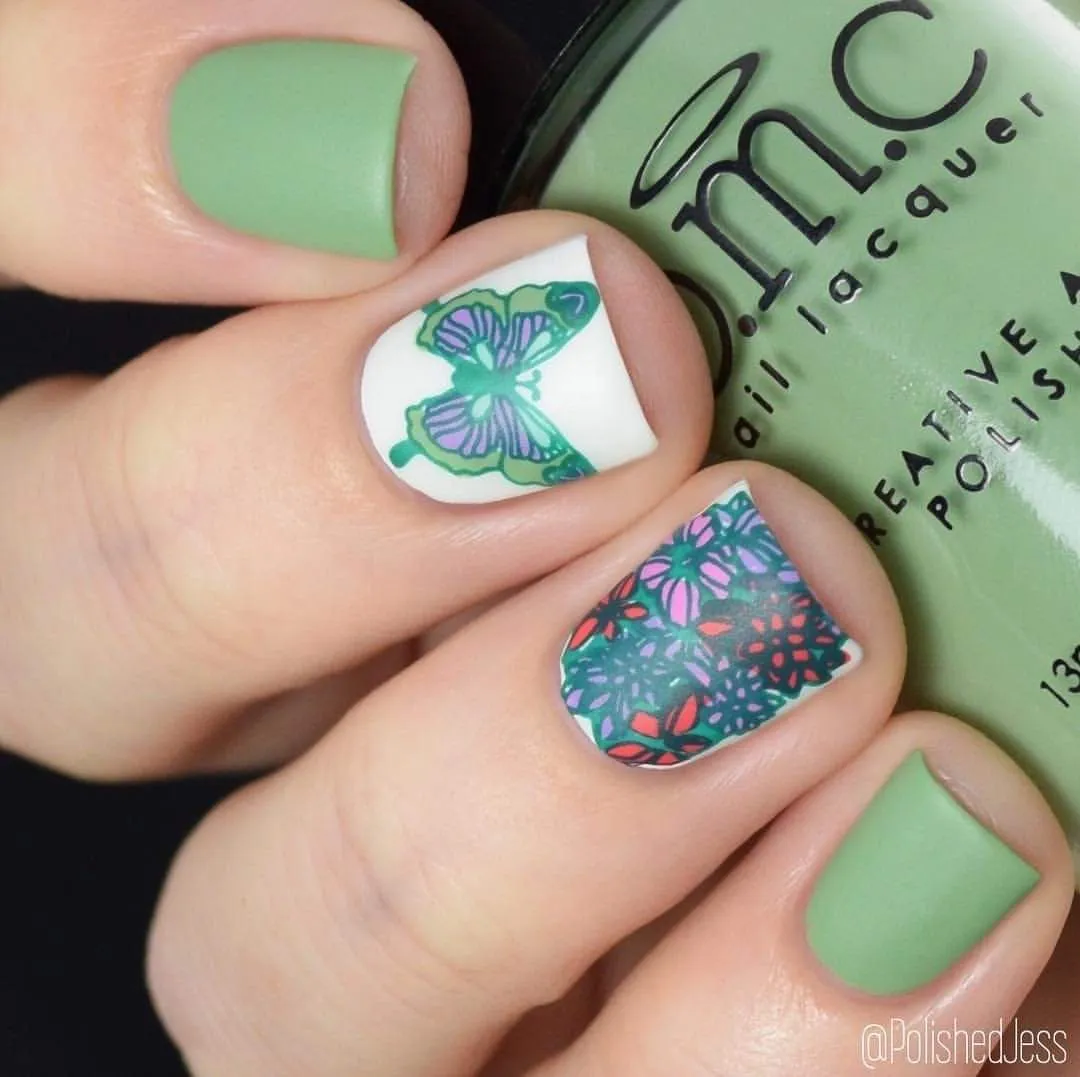 The Gardener: 6-Piece Creamy Pastel Stamping Polish Set