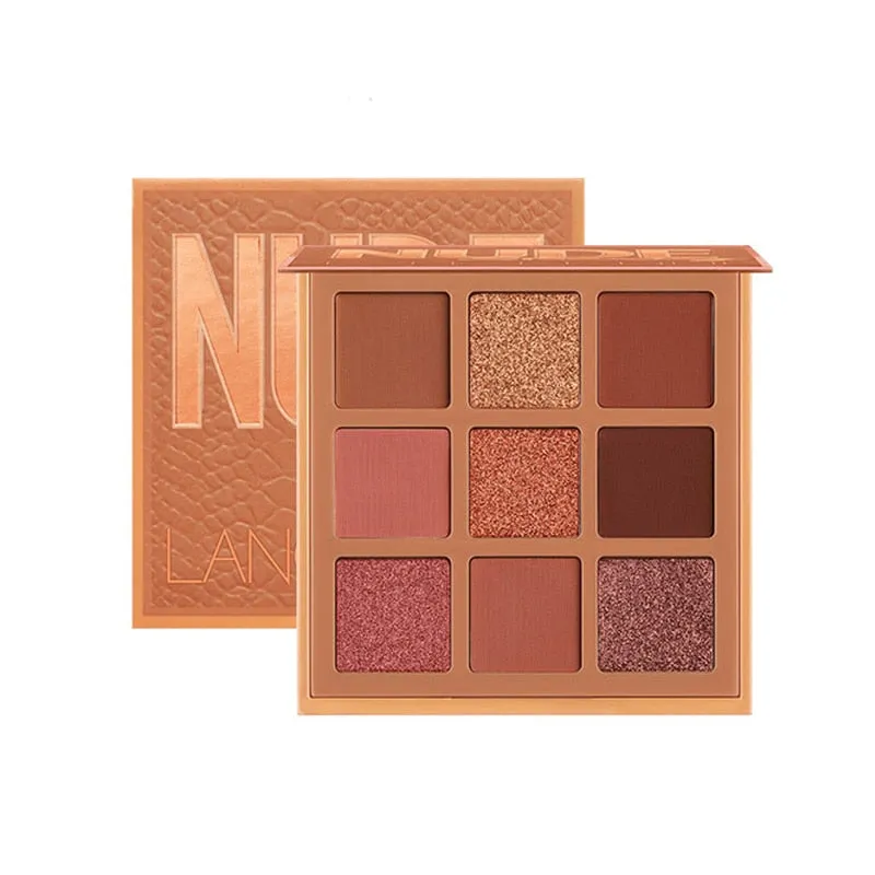 Traci K BEAUTY GLAZED Universe  Eyeshadow Palettes Holographic Universe Shiny Matte Glitter Pigment Eye Shadow Pallete Metallic Diamond Makeup Palette