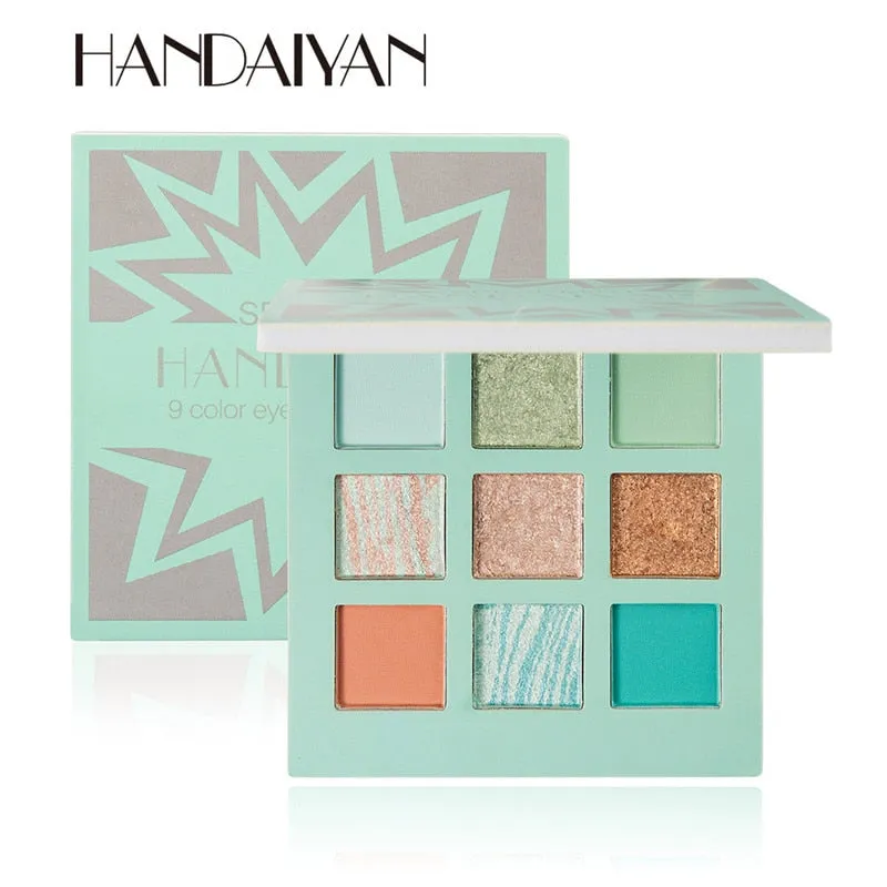 Traci K BEAUTY GLAZED Universe  Eyeshadow Palettes Holographic Universe Shiny Matte Glitter Pigment Eye Shadow Pallete Metallic Diamond Makeup Palette