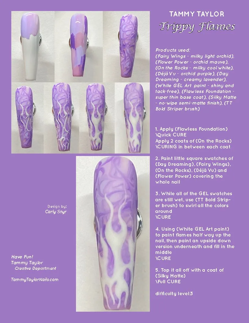 Trippy Flames Step by Step Bundle