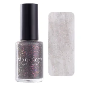 Woodland Walk: White Willow (P155) - Grey Jelly Flakies Nail Polish