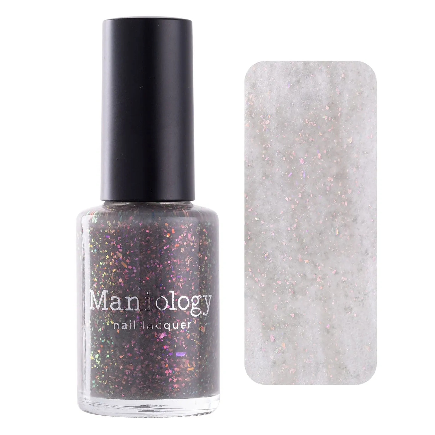 Woodland Walk: White Willow (P155) - Grey Jelly Flakies Nail Polish